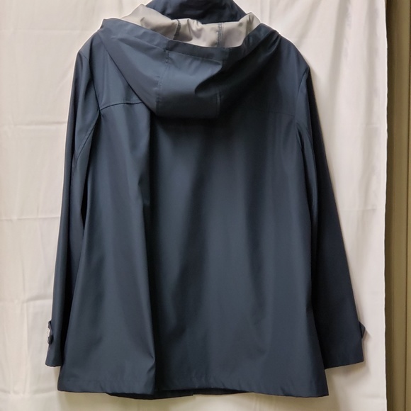 ALIA  Blue Hooded Jacket - Picture 2 of 7